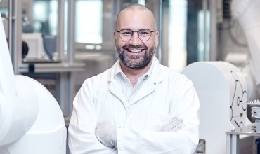 Male scientist in lab